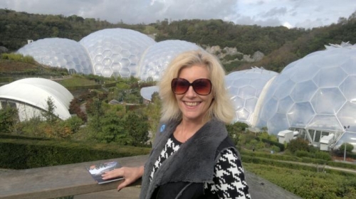 Jill at the Eden Project