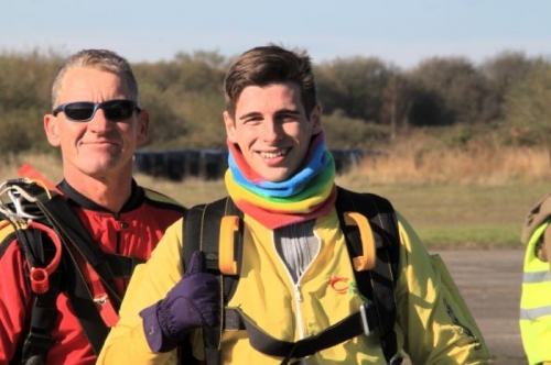 Rob with Instructor Paul