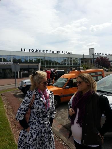 At Le Touquet for lunch