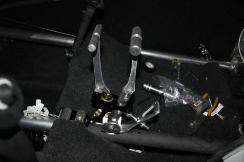 The working brake handle... don't re-attach to the throttle too tightly!