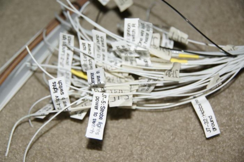 When wiring, a good label maker is your best friend