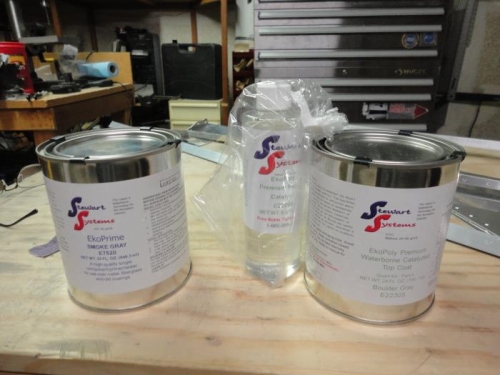 Boulder Gray interior paint