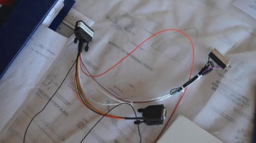 comm to panel to intercom harness