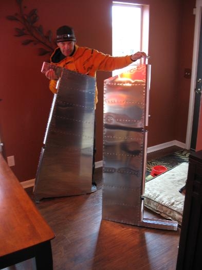 Trainling edge finished