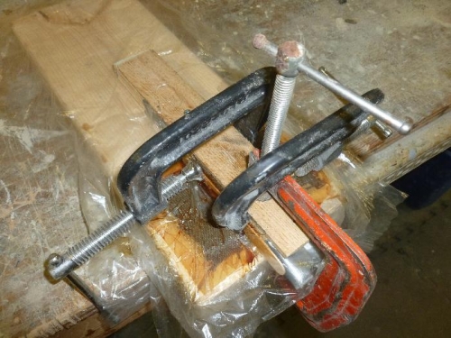 Making insulated brakets.