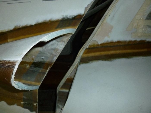 Door is cut and free