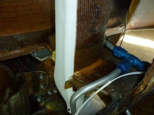 I had tape to hold onto legs