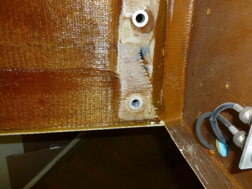 Bolt hole need uni cloth