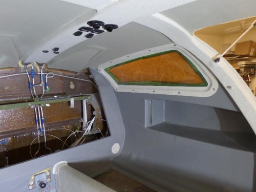 4 coats of Zolatone on window trim