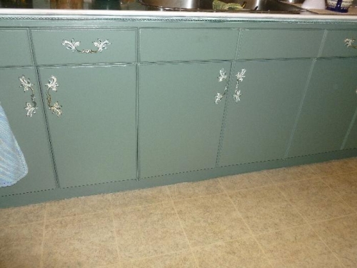 Kitchen cupboard make over