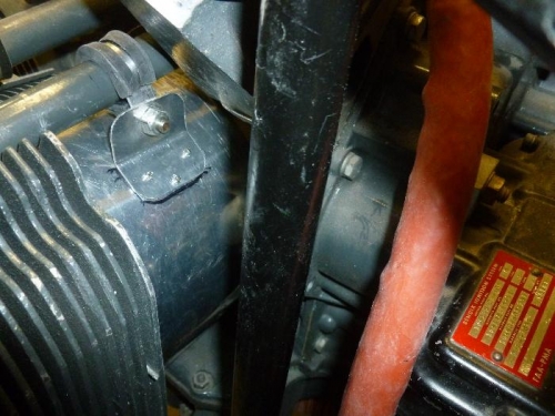 Heat shield for back cylinder