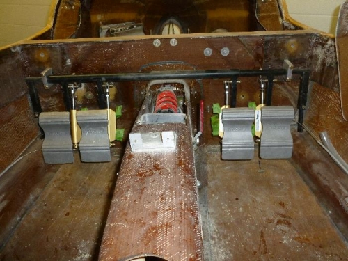 Toe brakes look good in the plane