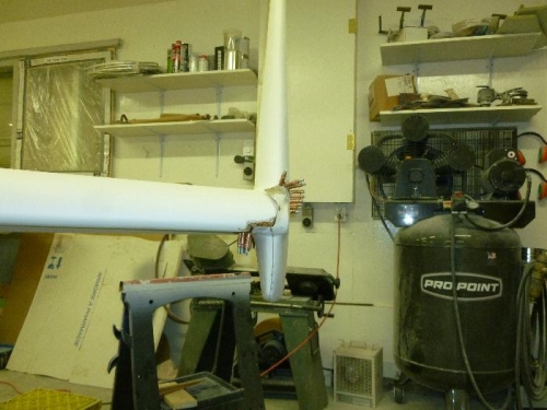 Pilot side bottom in place