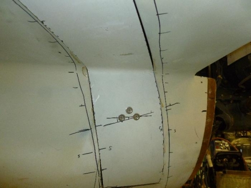 Attached to main gear