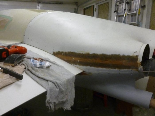 Done just filling to do on rivets