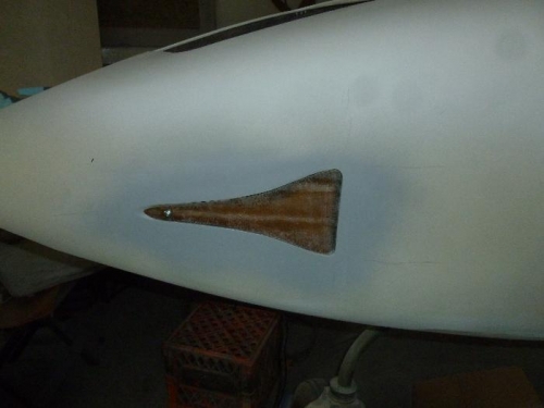 Door back tab riveted on