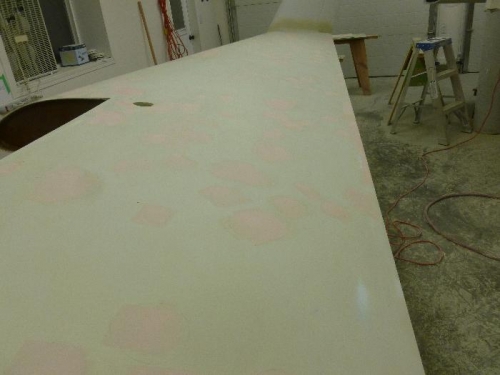 Lots of small stuff to sand out