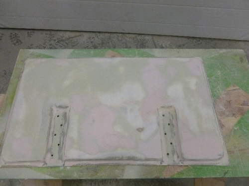 Speed brake ready for primer