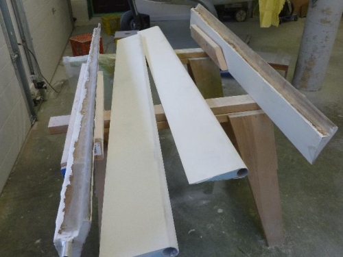 All sanded and Alpha poxy on