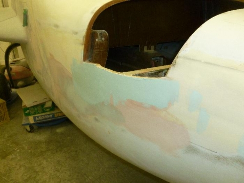 Spot - Lite over Z-Grip bondo