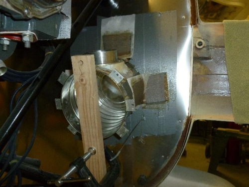 Saw horse to hold into place