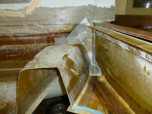 Glassed in with peel-ply