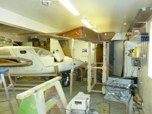 Getting the wing down