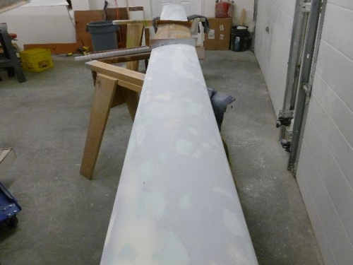 Canard ready for primer