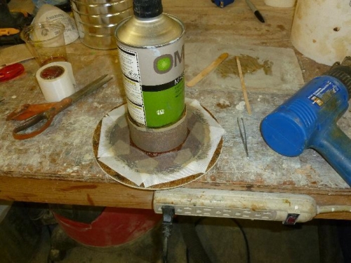 Making air cleaner flange