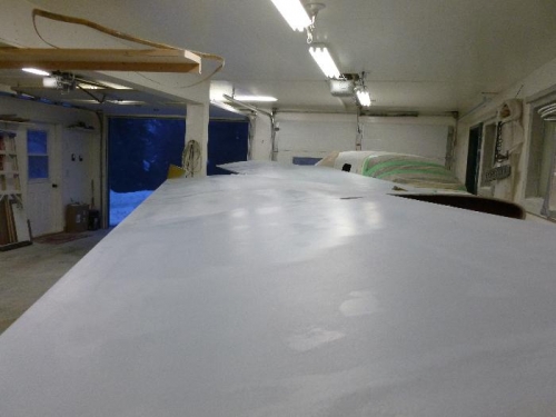 First coat of primer