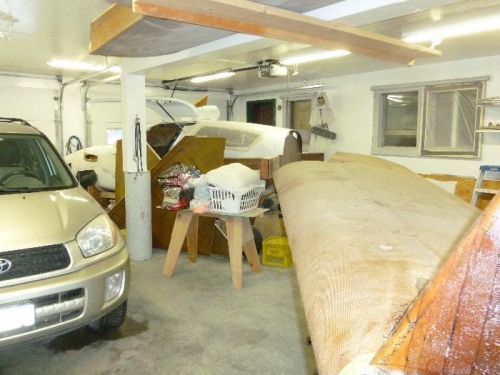 The wing is long and just fits