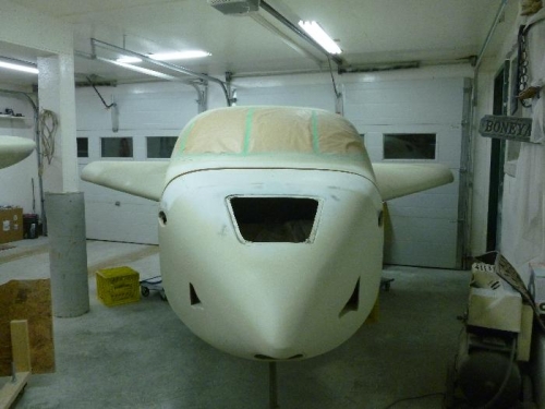 Fuselage got a shot of primer