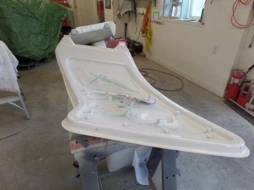 Pilot door was painted.