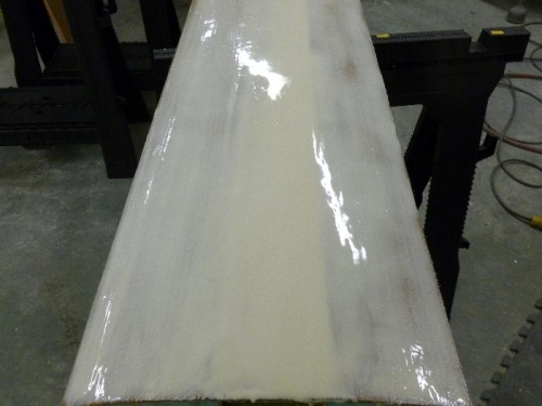 Filler added to canard