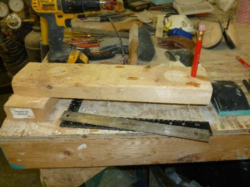 Tool for marking trailing edge