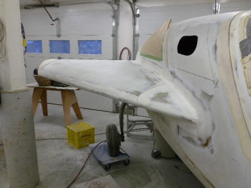 More fuselage work