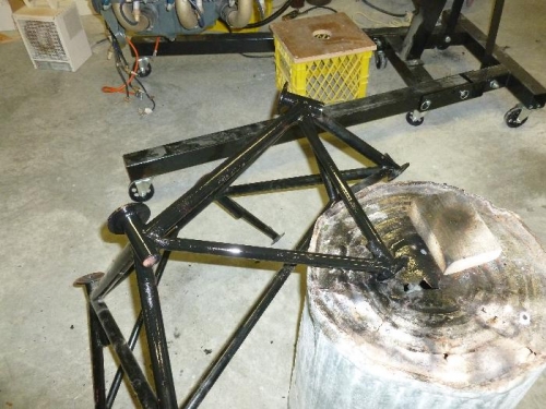 Top fuselage mount added