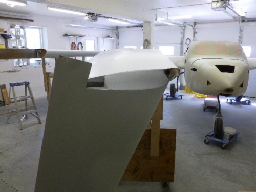 Smooth primed and drying