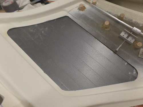 Tape ready for tracing out.