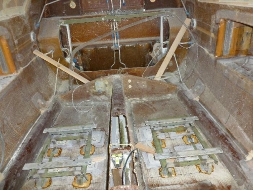 Back seat rails hard points in.