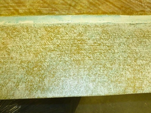 Micro balloons fill in low spots