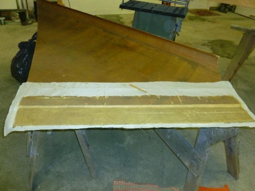 Glassed up with peel-ply