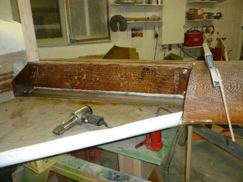 Peel-ply 1 hour later