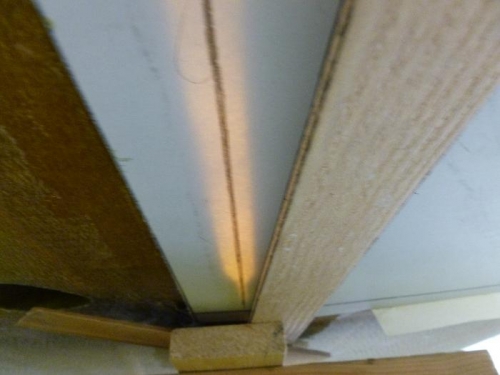 Trouble light to show the center