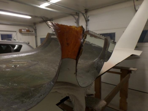 Cowling cooling opening connection.