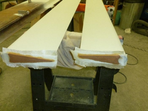 Peel-ply on the one bid