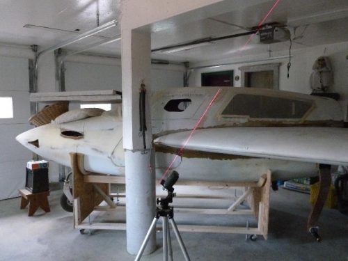 Laser is on the 3 marks