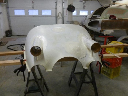 Micro on and curing now.