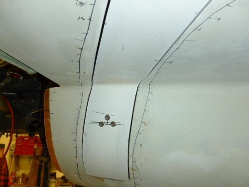 Co- Pilot side gap and braket