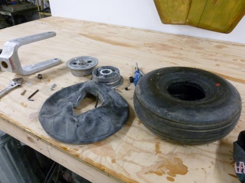 Tare down of all wheels